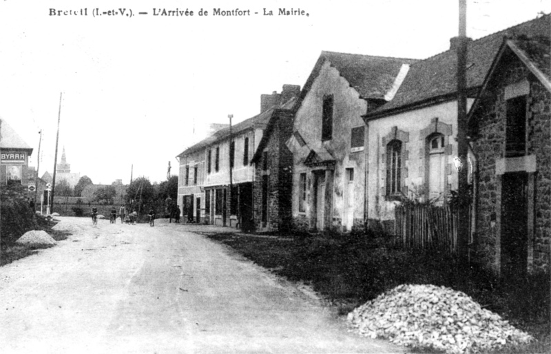 Ville de Breteil (Bretagne).