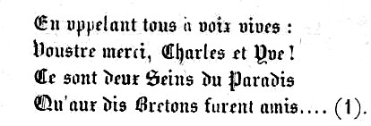 Bretons en Italie au XIVme sicle.