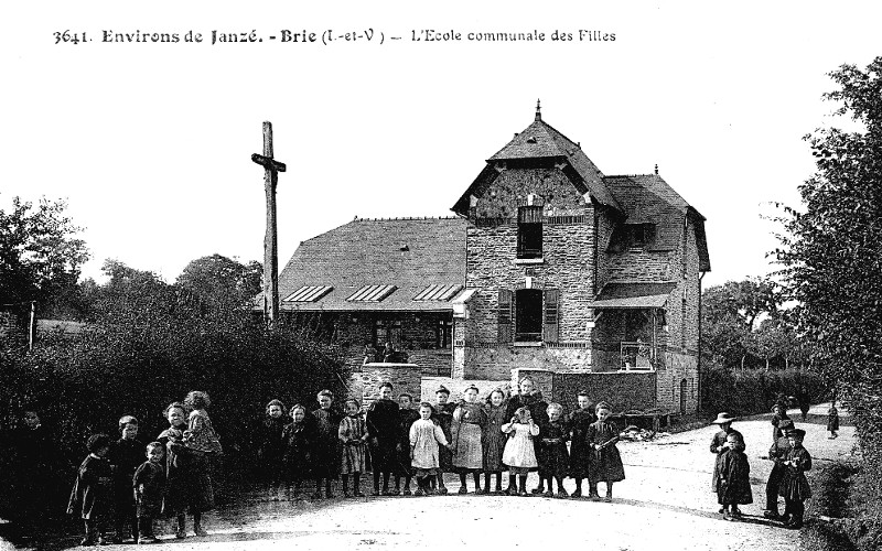 Ville de Brie (Bretagne).