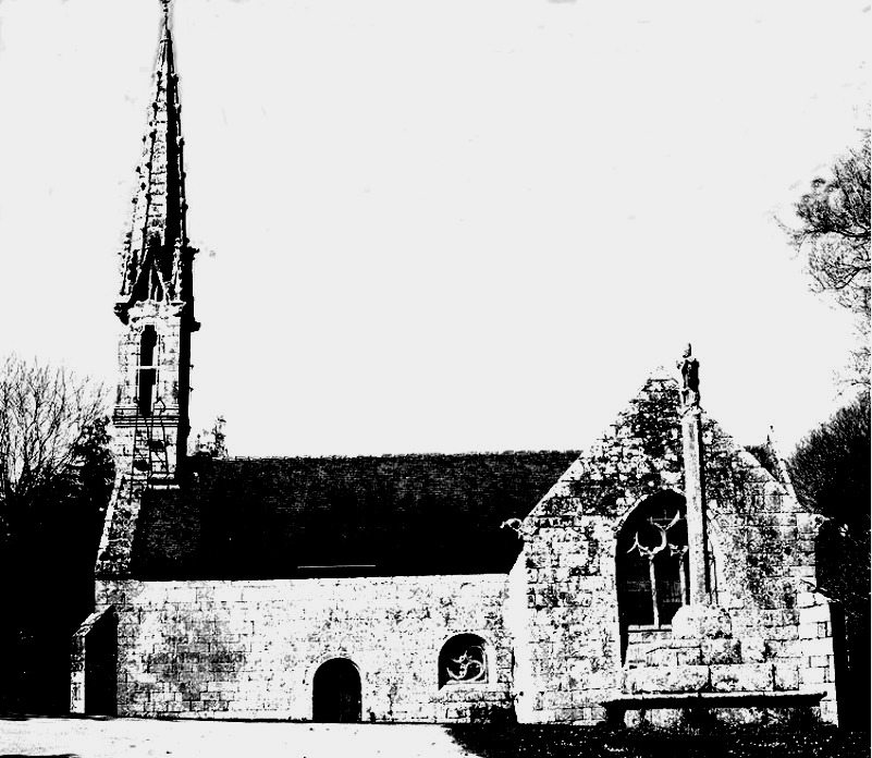 Chapelle de Briec (Briec-de-l'Odet) en Bretagne.