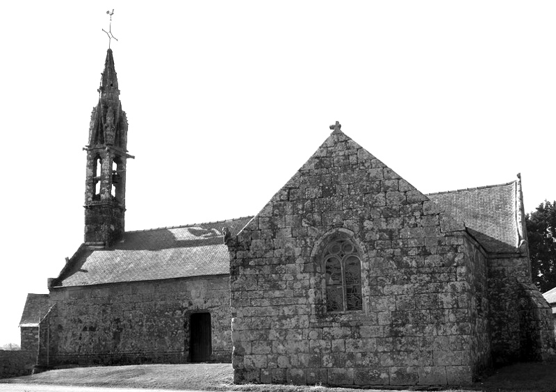 Chapelle de Briec (Briec-de-l'Odet) en Bretagne.