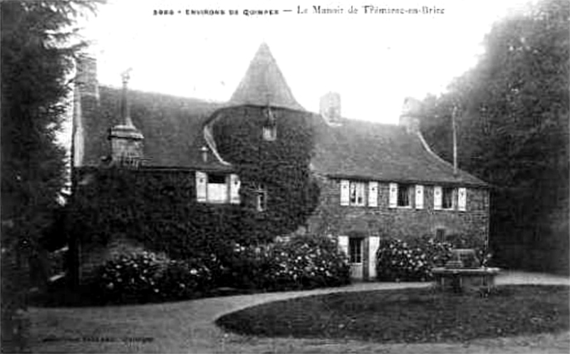 Manoir de Briec (Briec-de-l'Odet) en Bretagne.