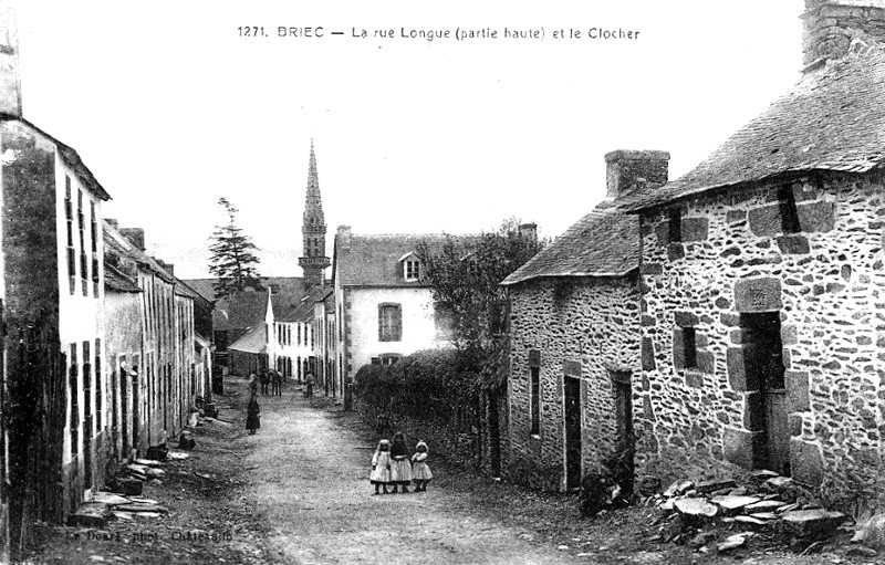 Ville de Briec (Briec-de-l'Odet) en Bretagne.