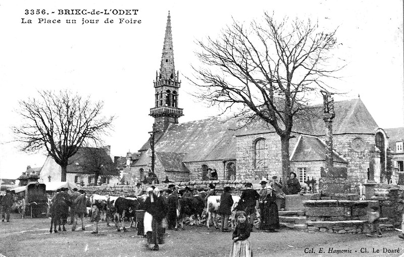 Eglise de Briec (Briec-de-l'Odet) en Bretagne.