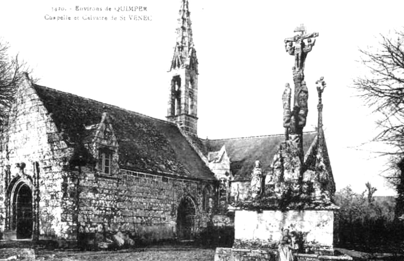 Chapelle de Briec (Briec-de-l'Odet) en Bretagne.