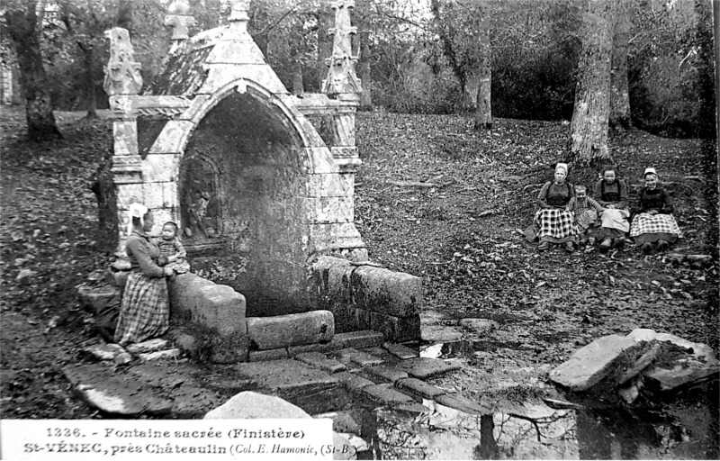 Fontaine de Briec (Briec-de-l'Odet) en Bretagne.