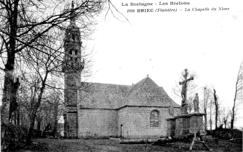 Chapelle de Briec (Briec-de-l'Odet) en Bretagne.