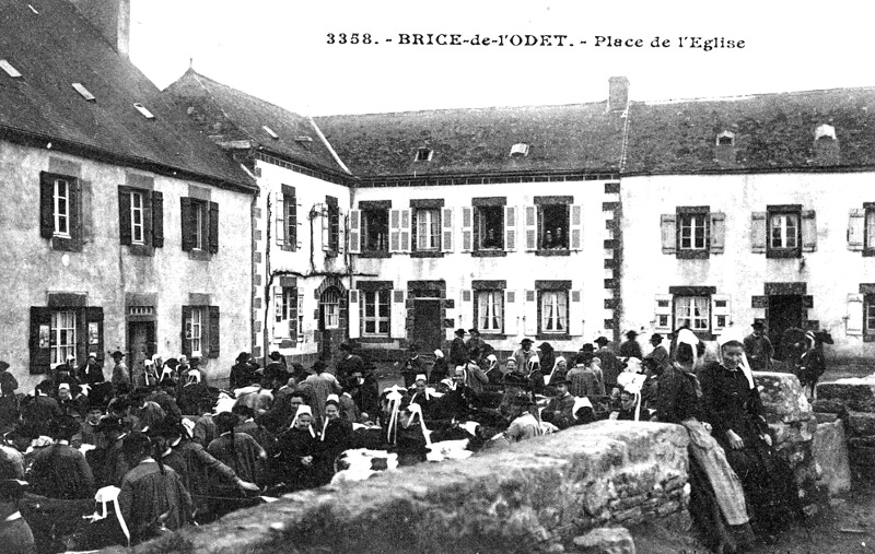 Ville de Briec (Briec-de-l'Odet) en Bretagne.