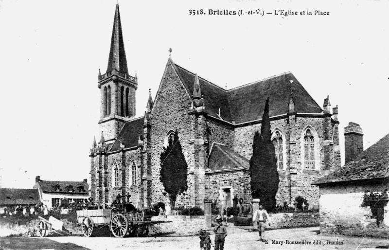 Eglise de Brielles (Bretagne).