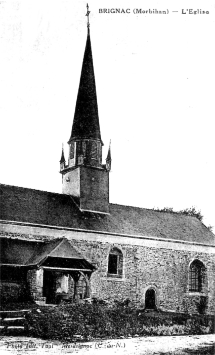 Eglise de Brignac (Bretagne).