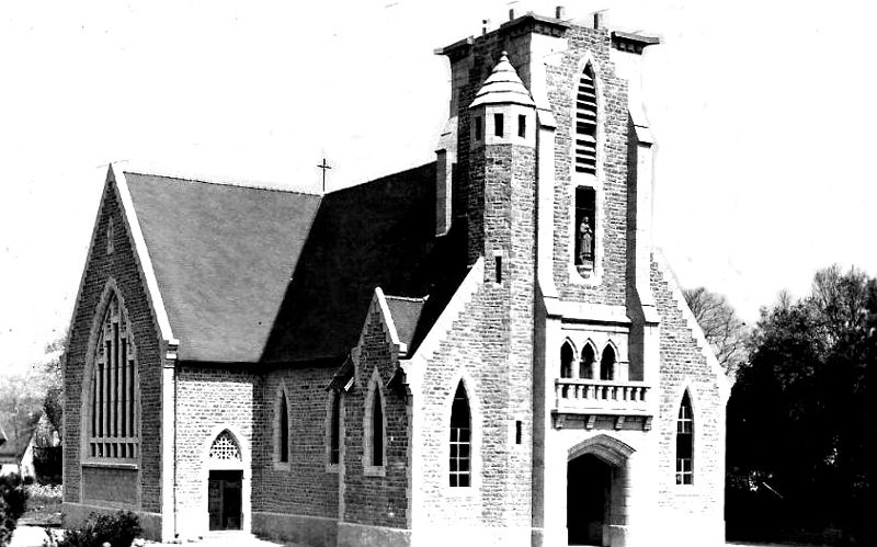 Eglise de Brignogan (Bretagne).