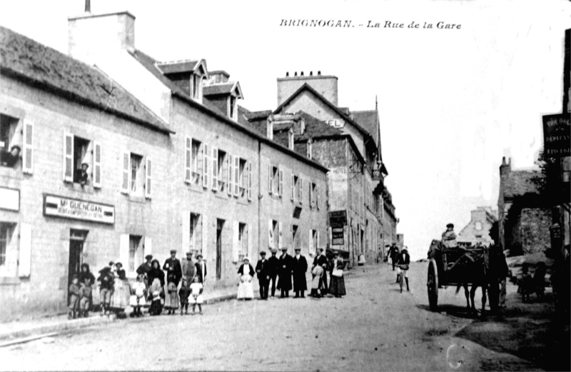Ville de Brignogan (Bretagne).