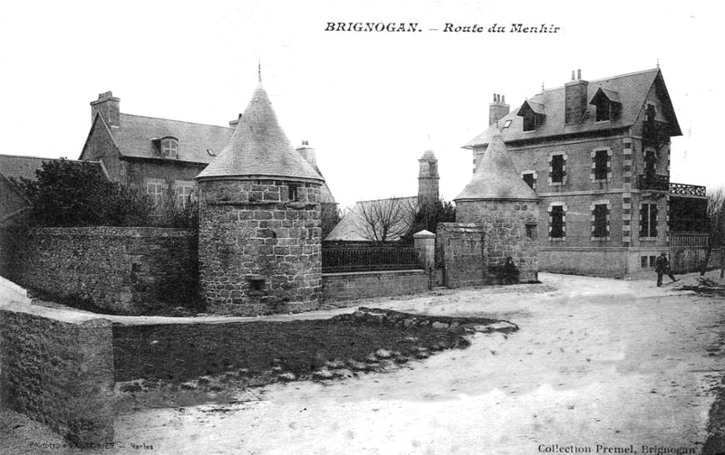 Ville de Brignogan (Bretagne).