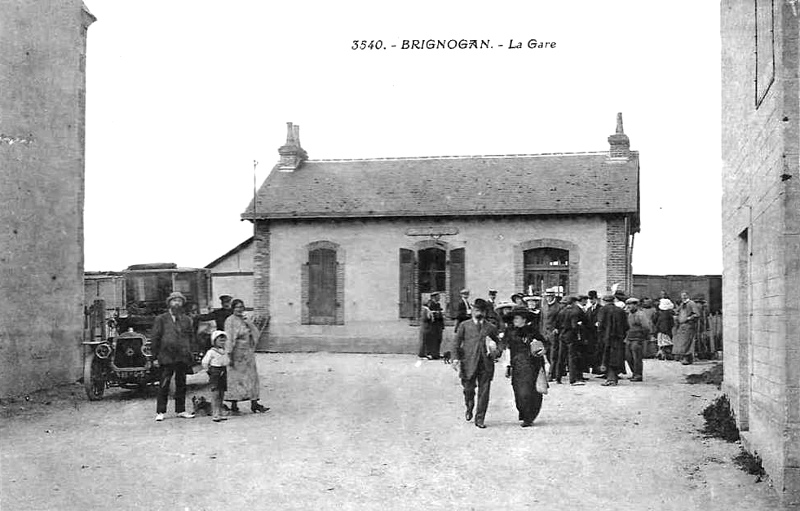 Ville de Brignogan (Bretagne).