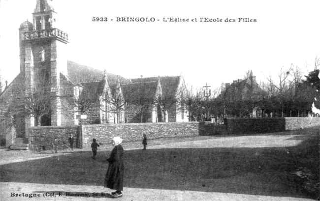 Eglise de Bringolo (Bretagne).