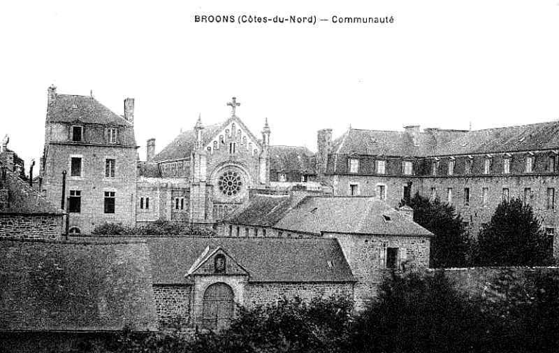 Ville de Broons (Bretagne).