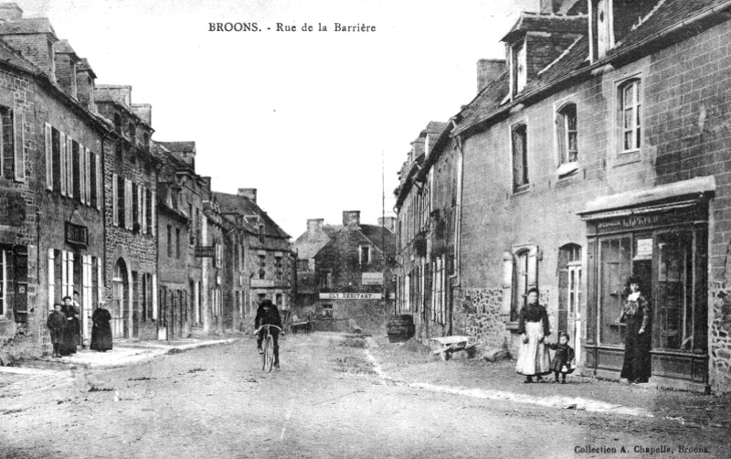 Ville de Broons (Bretagne).