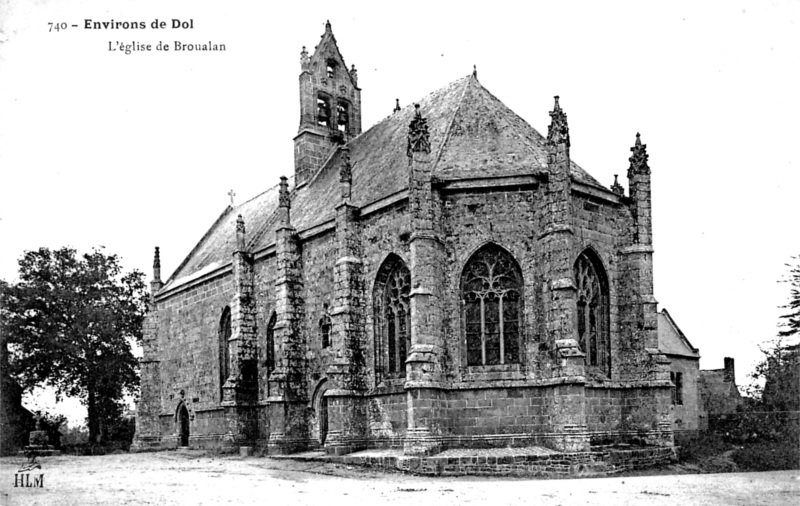 Eglise de Broualan (Bretagne).