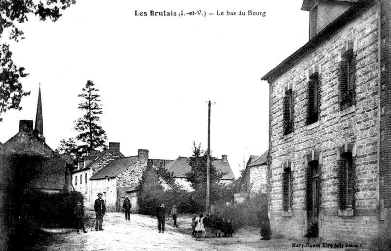 Ville des Brulais (Bretagne).