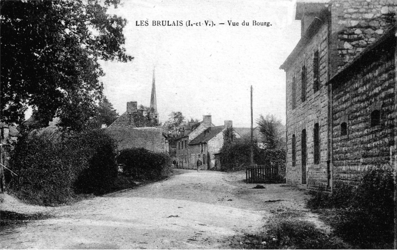 Ville des Brulais (Bretagne).