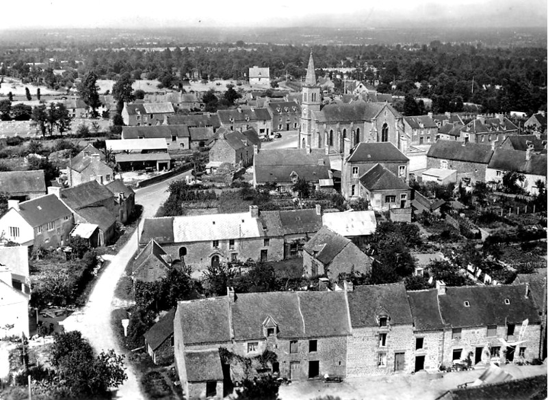 Ville de Brusvily (Bretagne).