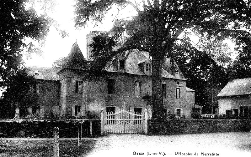 L'hospice de Pierrefitte  Bruz (Bretagne).