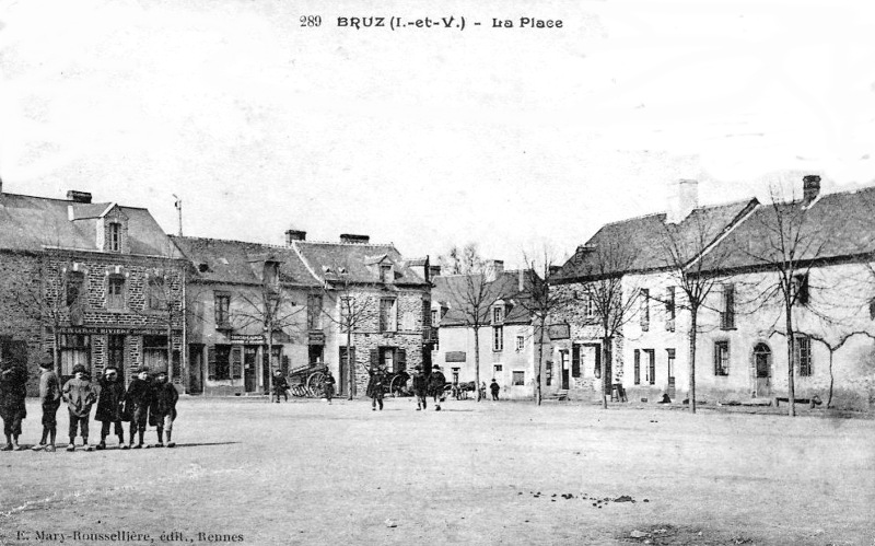 Ville de Bruz (Bretagne).