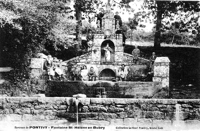 Fontaine de Bubry (Bretagne).