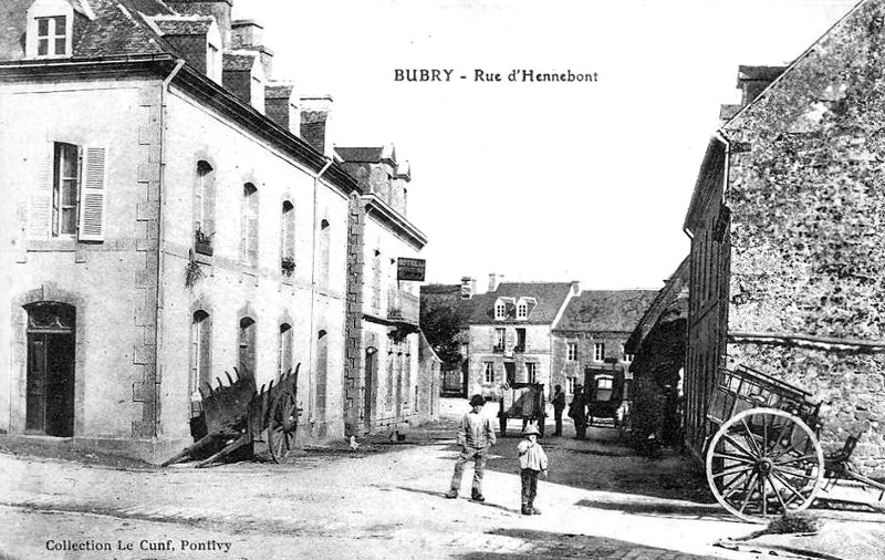 Ville de Bubry (Bretagne).