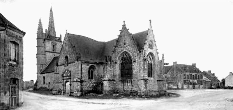 Chapelle Saint-Yves de Bubry (Bretagne).