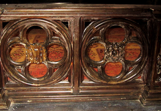 Retable de l'glise Notre-Dame de Bulat-Pestivien (Bretagne)