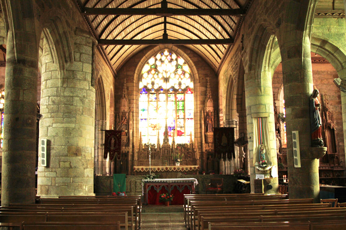 Eglise Notre-Dame de Bulat-Pestivien (Bretagne)