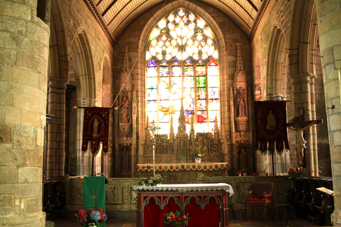 Eglise Notre-Dame de Bulat-Pestivien (Bretagne)