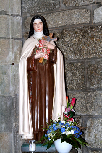 Statue de l'glise Notre-Dame de Bulat-Pestivien (Bretagne)