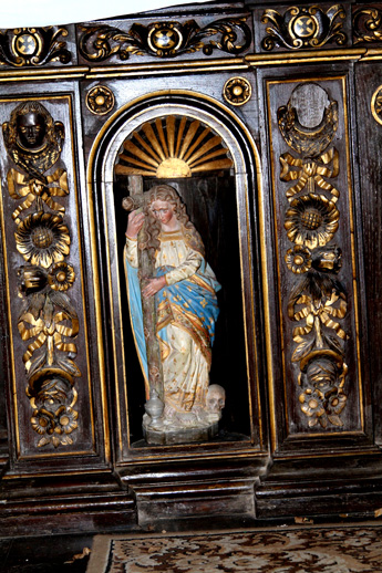 Retable de l'glise Notre-Dame de Bulat-Pestivien (Bretagne)