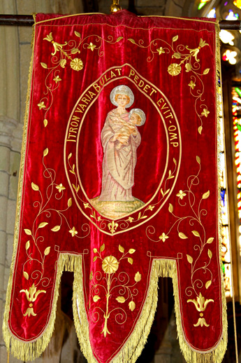 Bannire de l'glise Notre-Dame de Bulat-Pestivien (Bretagne)