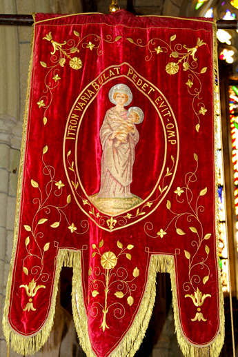 Bannire de l'glise Notre-Dame de Bulat-Pestivien (Bretagne)