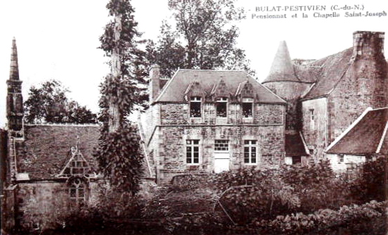 Bulat-Pestivien (Bretagne) : chapelle Saint Joseph.
