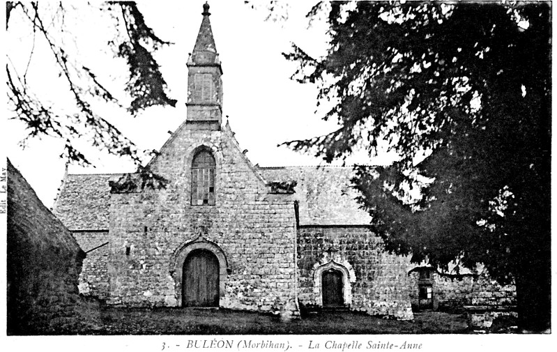 Chapelle de Buléon (Bretagne).