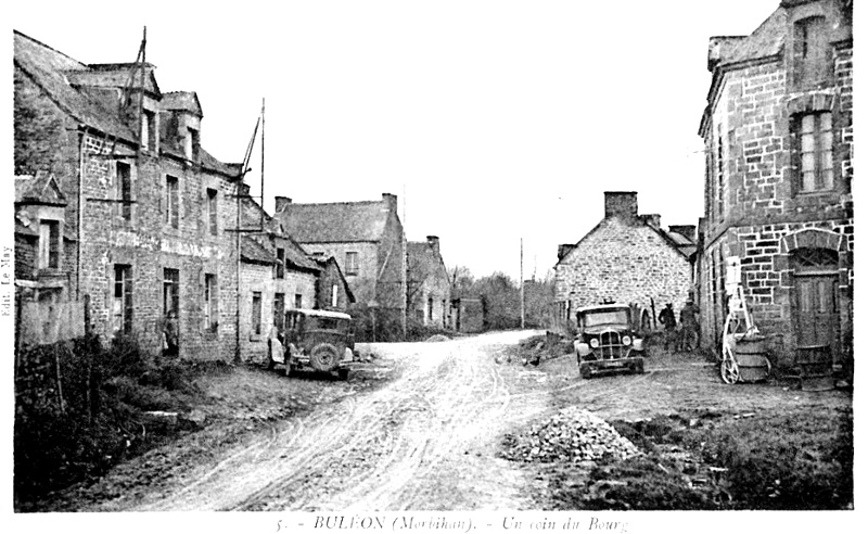 Ville de Bulon (Bretagne).