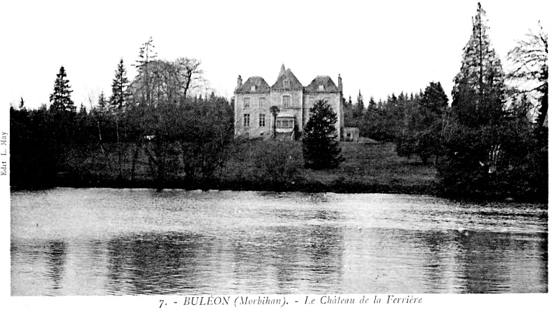Château de la Ferrière à Buléon (Bretagne).