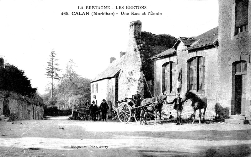 Ville de Calan (Bretagne).