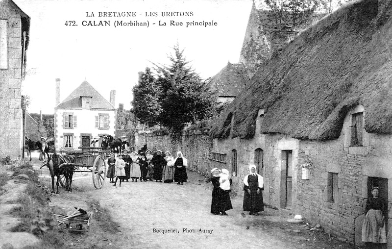 Ville de Calan (Bretagne).