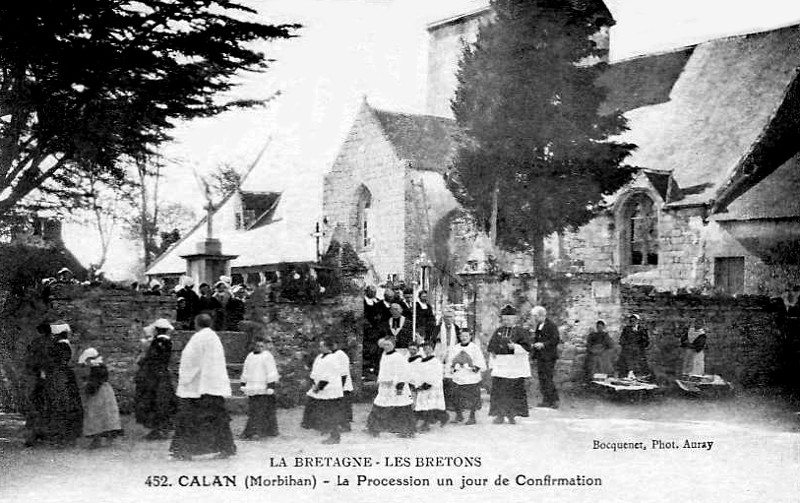 Ville de Calan (Bretagne).