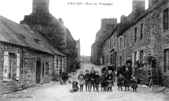 Ville de Callac (Bretagne).