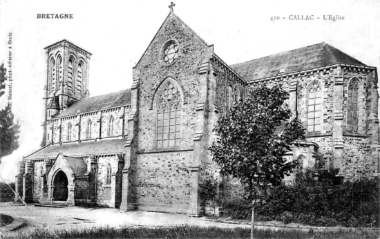 Ville de Callac (Bretagne).