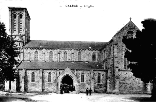 Ville de Callac (Bretagne).