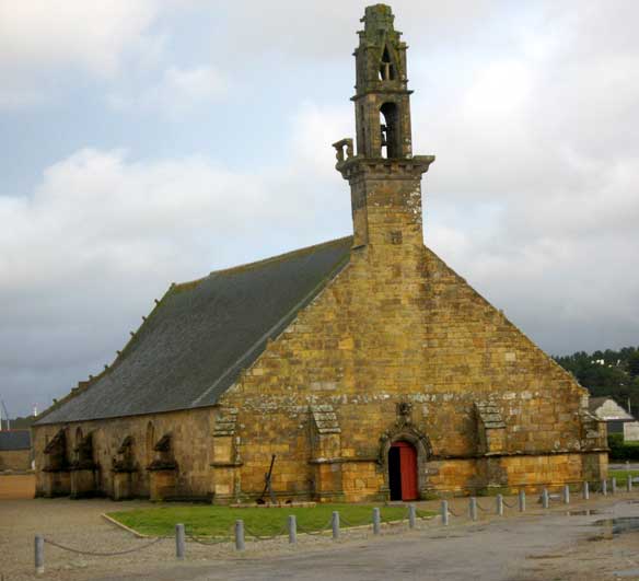 Ville de Camaret-sur-Mer (Bretagne) : chapelle Notre-Dame-de-Rocamadour.