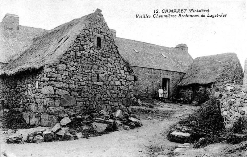 Ville de Camaret-sur-Mer (Bretagne).