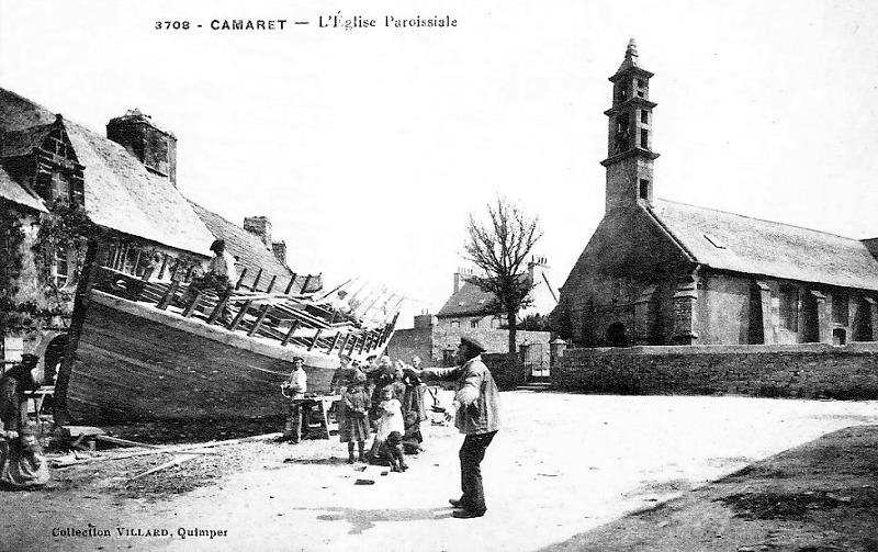 Eglise de Camaret-sur-Mer (Bretagne).